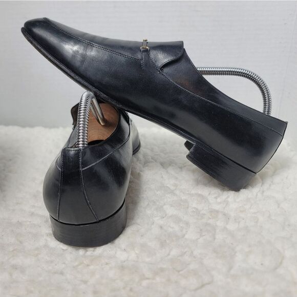 Vintage Salvatore Ferragamo Horsebit Loafers Men’s Size 9 EE Black Leather main image 7
